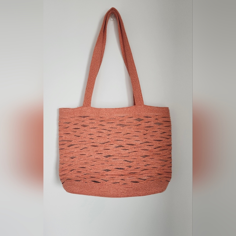 Vintage Coral Tote
